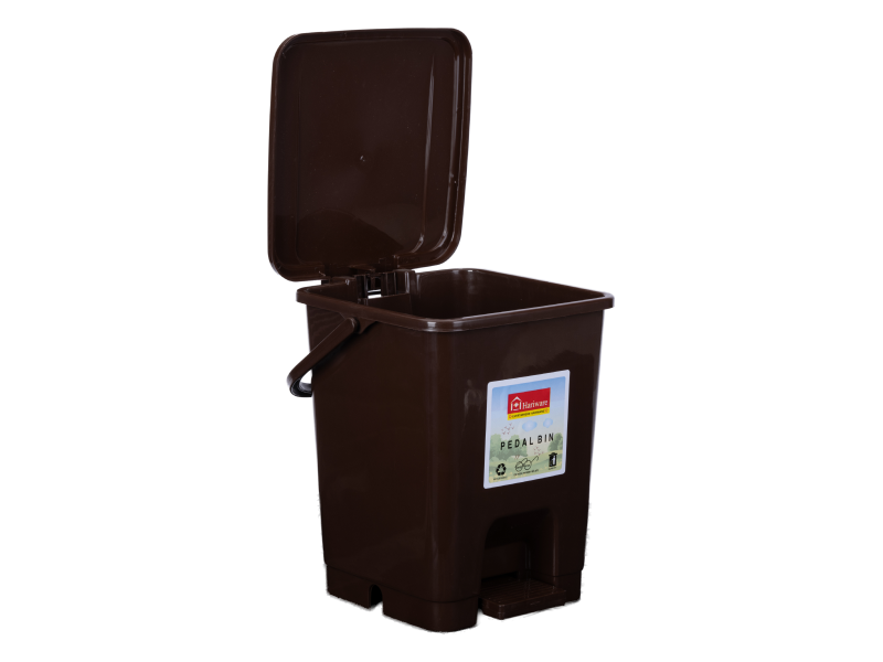 Square Pedal Bin 30L